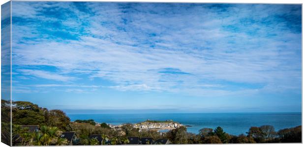 St Ives Cornwall Canvas Print by David Wilkins