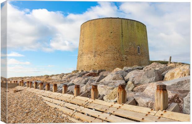Martello Tower 14 Canvas Print by David Hare