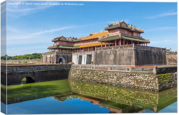 Hue Imperial Palace Canvas Print by David Hare