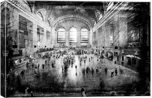  Grand Central Terminal Canvas Print by David Hare