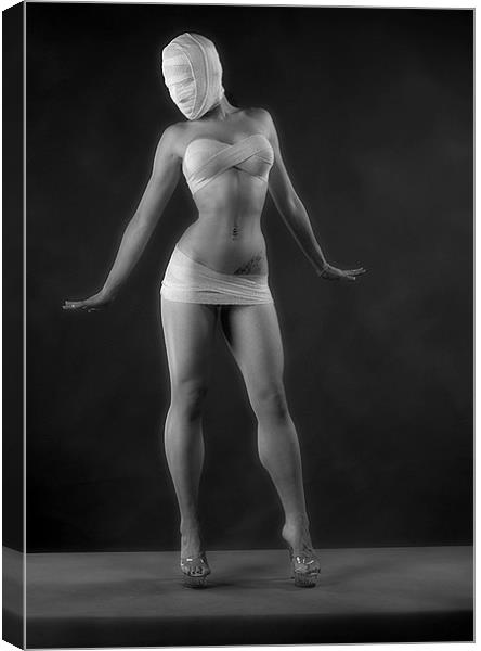 Fetish Mannequin Canvas Print by David Hare