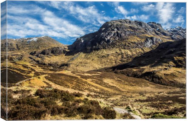 Glencoe Canvas Print by David Hare