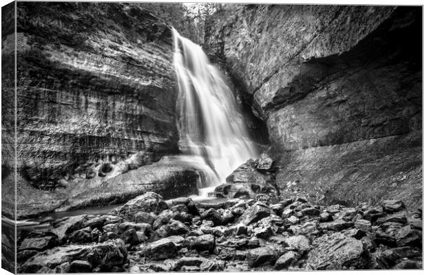 Miners Falls Canvas Print by David Hare