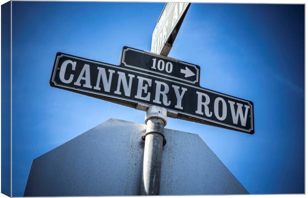 Cannery Row Canvas Print by David Hare