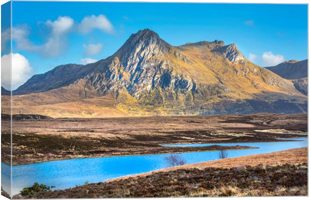 Rugged Hillside Canvas Print by David Hare