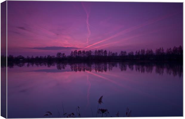 Reflect the day Canvas Print by Chris Owen