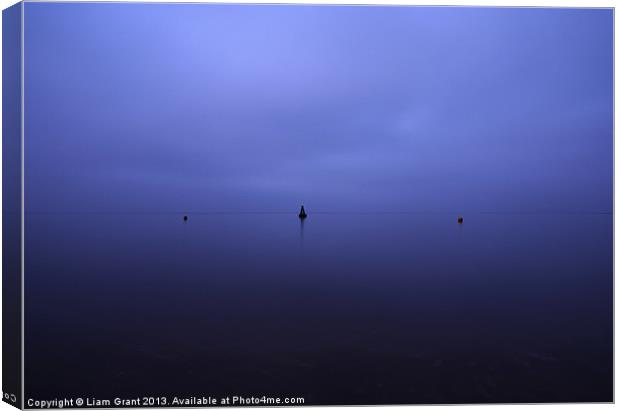 Buoys at twilight/Wells-next-the-Sea/North Norfolk Canvas Print by Liam Grant