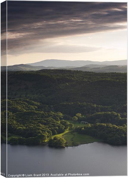 Gummers How, Lake Windermere, Lake District, UK Canvas Print by Liam Grant
