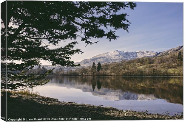 Coniston Water, Lake District, Cumbria, UK. Canvas Print by Liam Grant