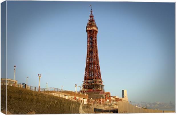 Blackpool Tower Canvas Print by Anth Short