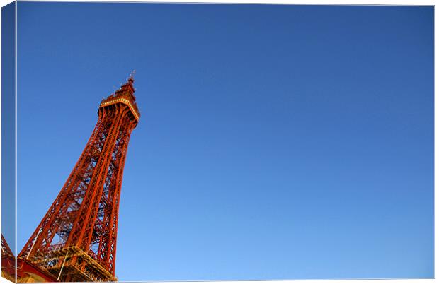 Blackpool Tower Canvas Print by Anth Short