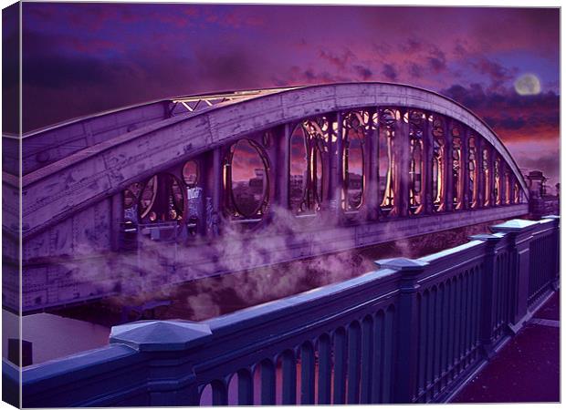 Wear Bridge Canvas Print by Anth Short