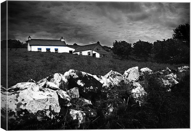 OLD PEMBROKESHIRE COTTAGE Canvas Print by Anthony R Dudley (LRPS)