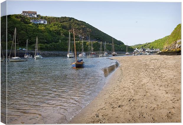FLOOD TIDE SOLVA #1 Canvas Print by Anthony R Dudley (LRPS)