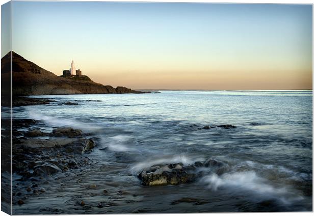 BRACELET BAY SWANSEA Canvas Print by Anthony R Dudley (LRPS)