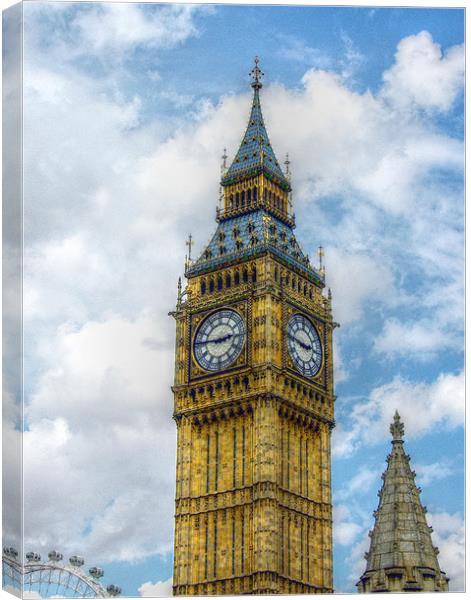 Big Ben Canvas Print by stephen walton