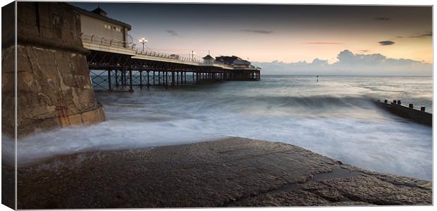 Tidal Waters Canvas Print by Simon Wrigglesworth