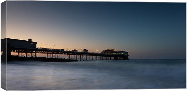 Cool Waters Canvas Print by Simon Wrigglesworth