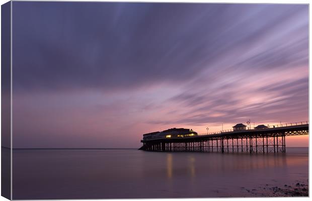 Chasing the Purple Canvas Print by Simon Wrigglesworth