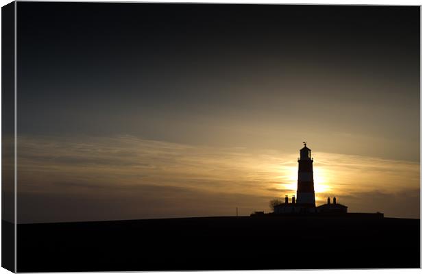 Lighthouse Canvas Print by Simon Wrigglesworth