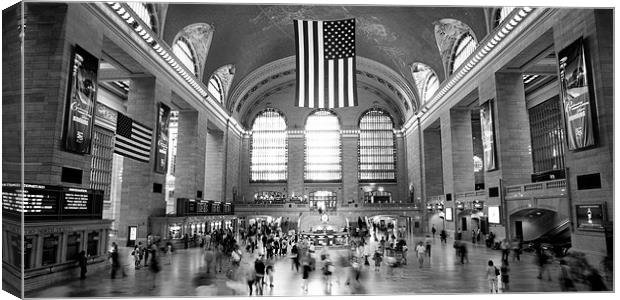Grand Central Canvas Print by Simon Wrigglesworth