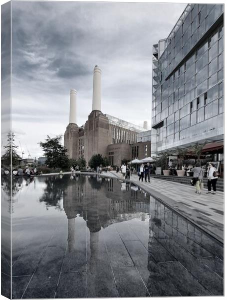 Battersea Power Station  Canvas Print by Will Black