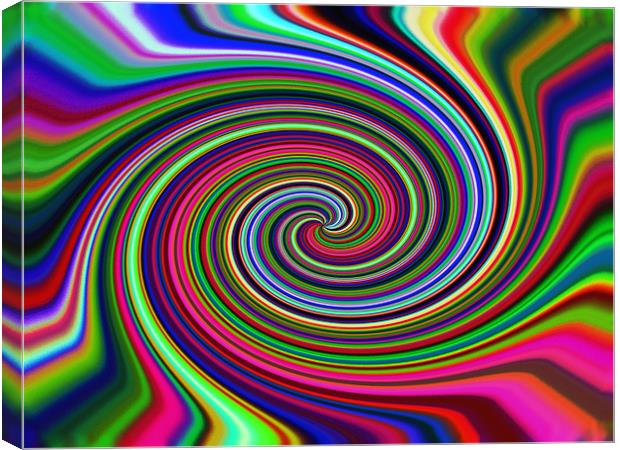 Swirl Canvas Print by Will Black