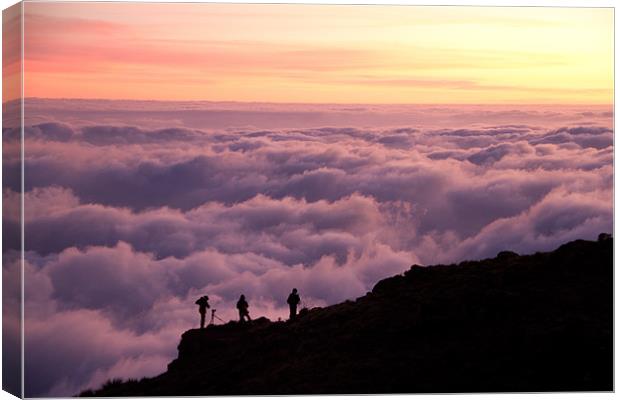 Above the Clouds Canvas Print by Will Black