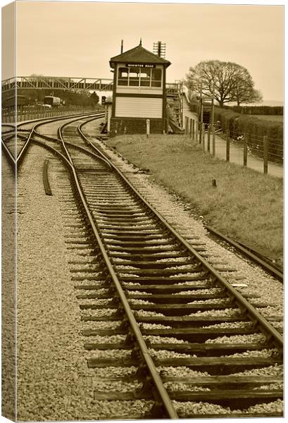 The Signal Box Canvas Print by graham young
