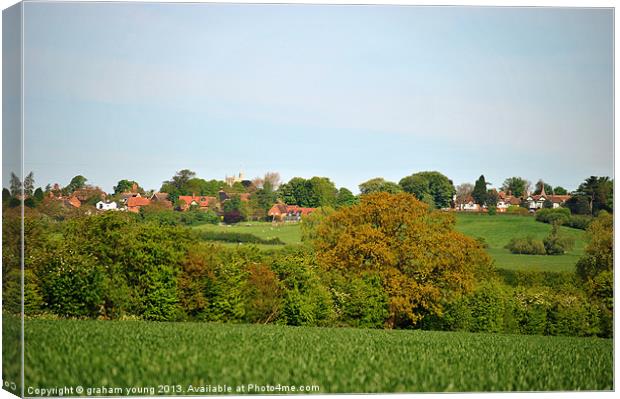 Wingrave Canvas Print by graham young