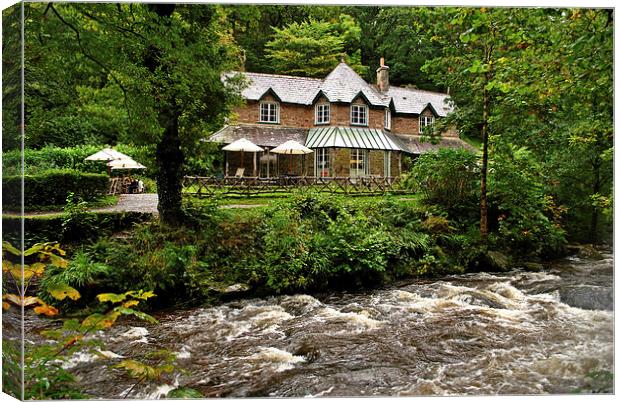 Watersmeet House Canvas Print by graham young