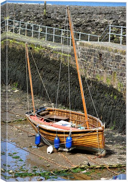 Wooden Fishing Boat   Canvas Print by graham young