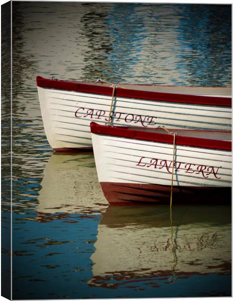 Cornish Pilot Gigs Canvas Print by graham young