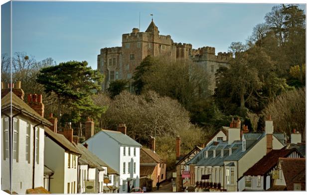 Dunster Castle Canvas Print by graham young