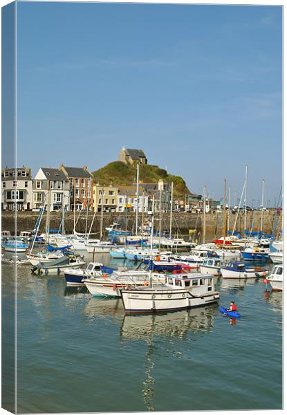 Ilfracombe Harbour, Devon Canvas Print by graham young