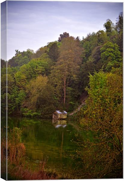 The Old Boathouse Canvas Print by graham young