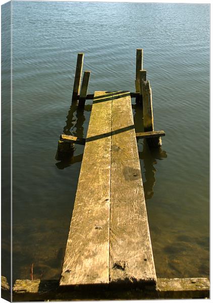 The Jetty Canvas Print by graham young
