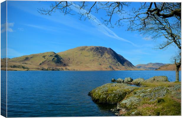 Crummock Water Canvas Print by graham young