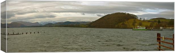 Ullswater panoramic Canvas Print by graham young