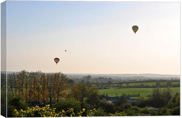 Over the Vale Canvas Print by graham young