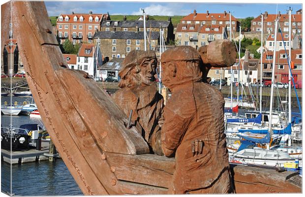 Fishburns Boatyard Canvas Print by graham young