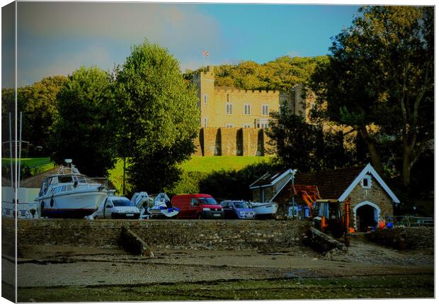 Watermouth Castle  Canvas Print by graham young