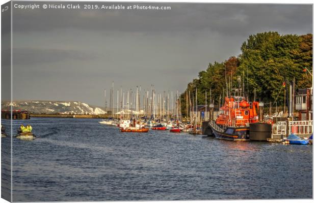 Outer Harbour Canvas Print by Nicola Clark