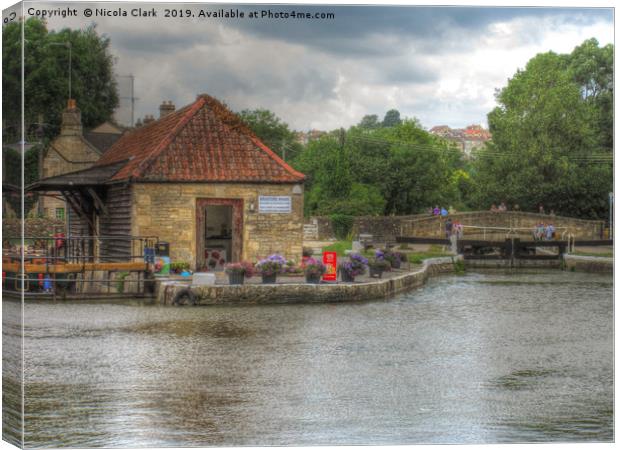 Bradford Wharf Canvas Print by Nicola Clark