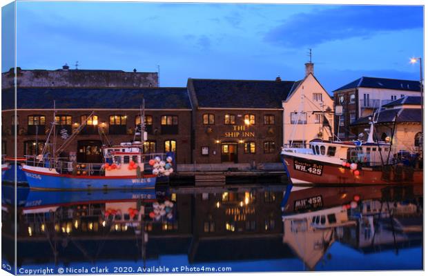 The Ship Inn Canvas Print by Nicola Clark