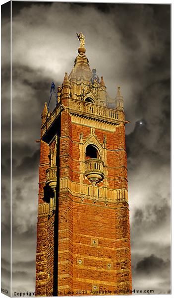 Cabot Tower Canvas Print by Christine Lake