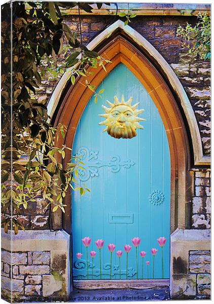 Welcome Canvas Print by Christine Lake