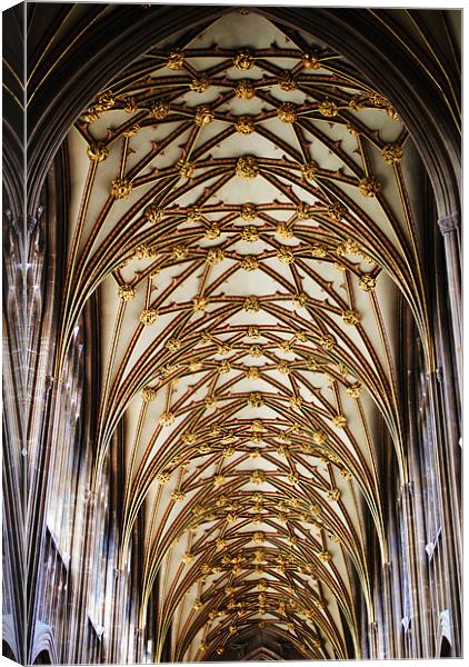 St Mary Redcliffe Church Canvas Print by Christine Lake