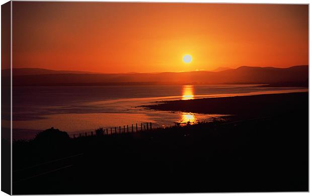 Sunrise over Dornach Canvas Print by Derek Wallace