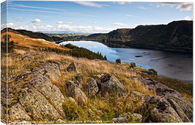 Haweswater Reservoir - Cumbria Canvas Print by David Lewins (LRPS)